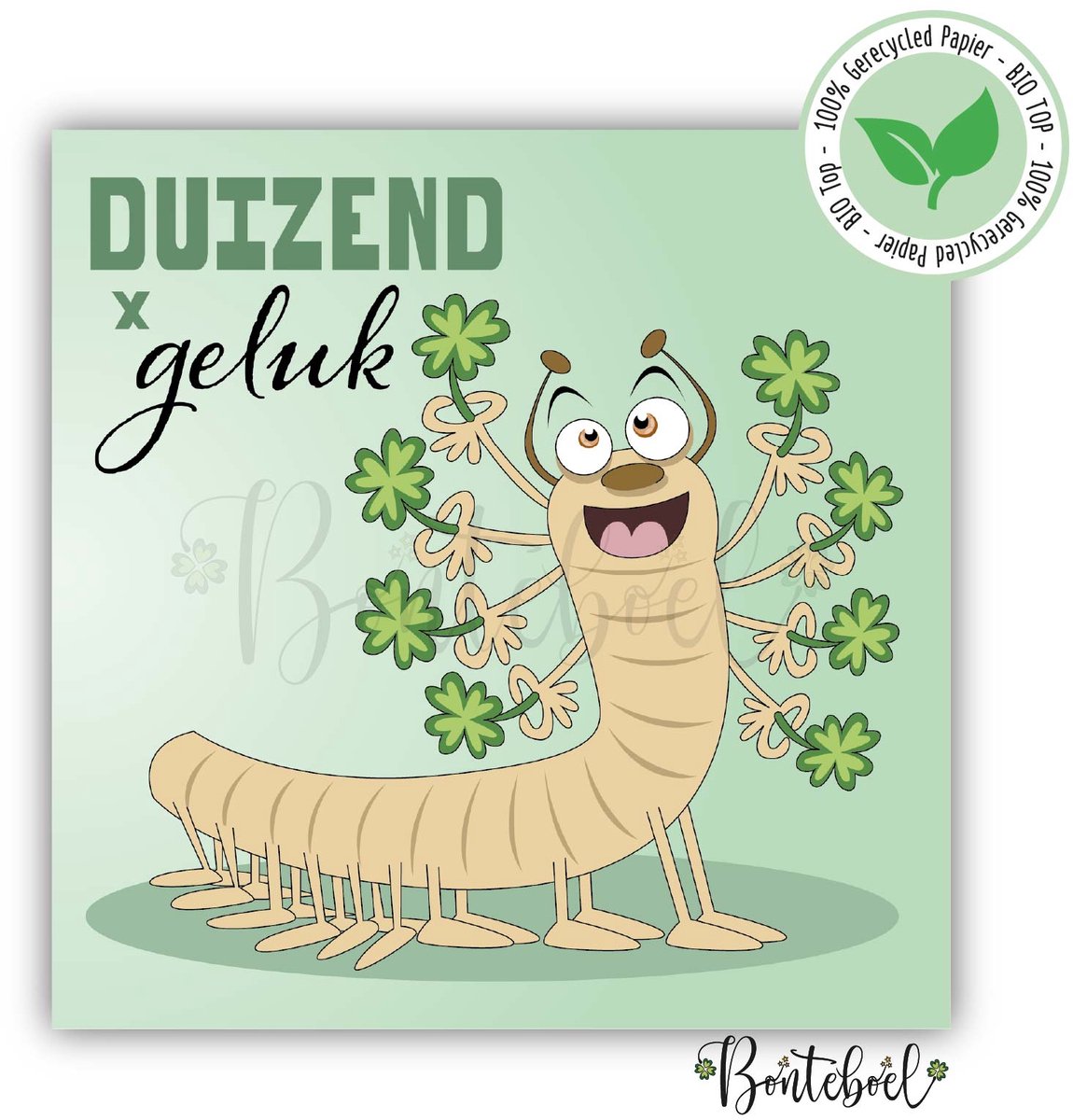 Wenskaarten - set van 10 unieke, originele en grappige wenskaarten (kaartenset met thema feest, geluk wensen en successen vieren) - feestkaartjes met tekst en illustratie - vierkante kaarten 13x13 cm inclusief enveloppen (Set G 10 st.)