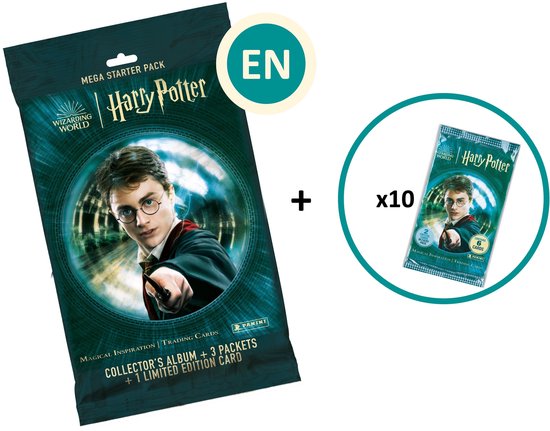 Foto: Harry potter magical inspiration trading cards promo pack panini