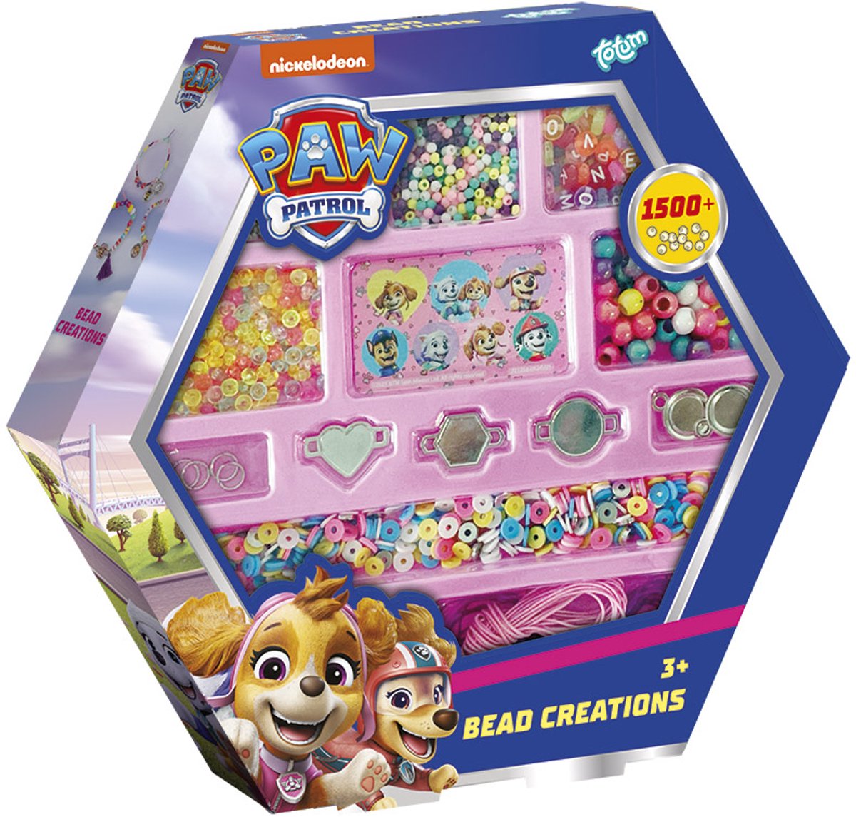Paw Patrol Totum kralen 1500 delig