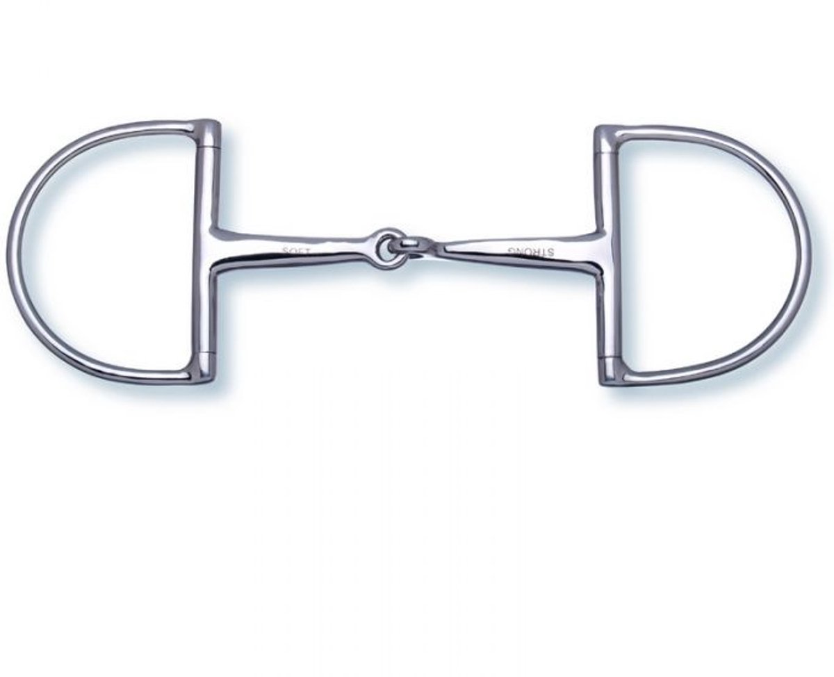D-trens 2 in 1 edelstaal 12.5 | D-trensen bit paard