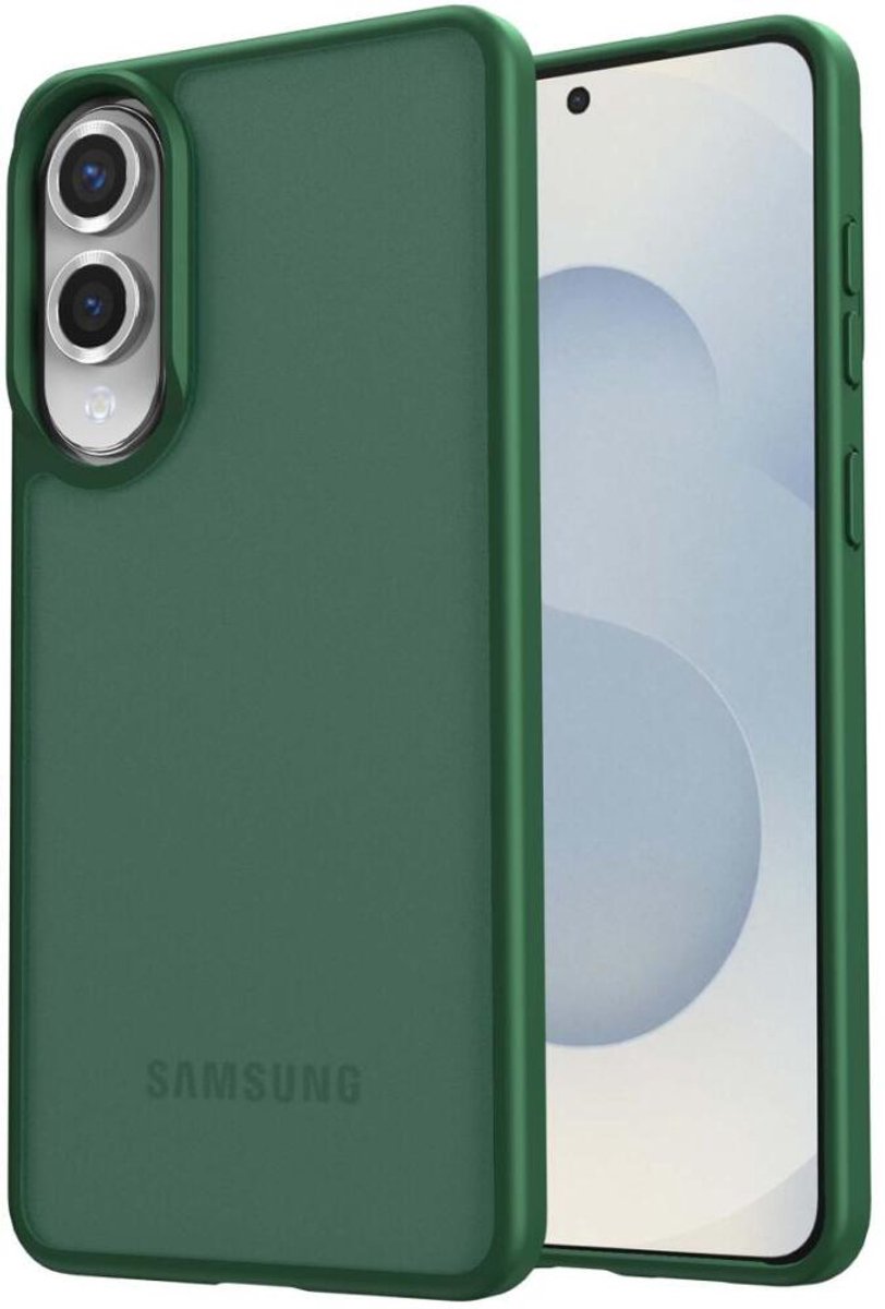 Hoesje Geschikt voor Samsung Galaxy S25 Edge - Matte Back Cover - Groen