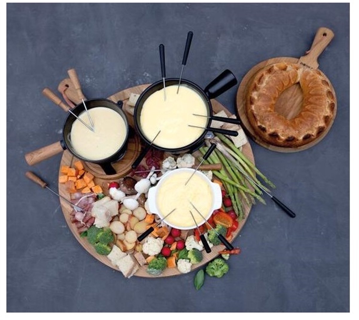 Boska Fondueset Pro - Fonduepan - Kaasfondue - voor Iedere Kookplaat - 1,2 L – foto 7