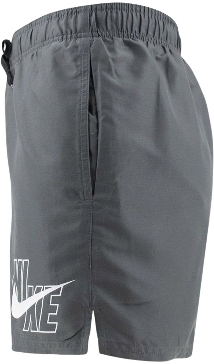 Nike Swim Logo Lap 5" Volley Heren Zwembroek - Iron Grey — afbeelding 7