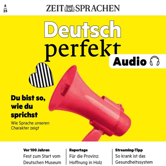 Deutsch lernen Audio - Du bist so, wie du sprichst - cover