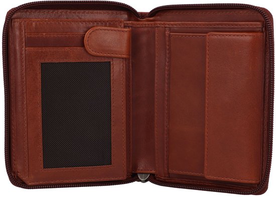 Greenburry Vintage Portemonnee XI Leer 10 cm