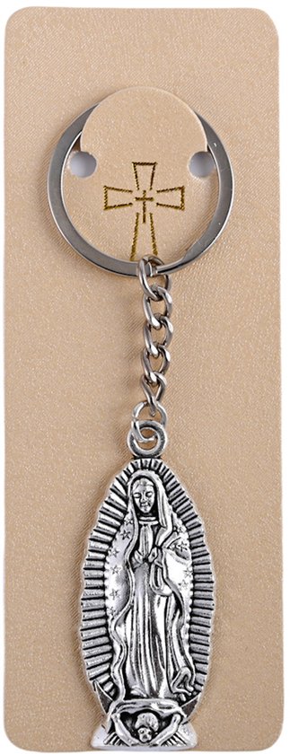 Decopatent - Sleutelhanger Heilige Maria - Religieuze Keychain with Maria -... | bol