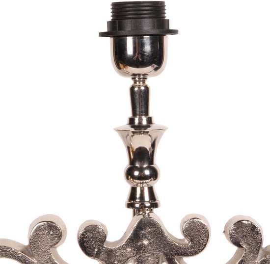 Baroque - Pied de lampe - Pied de lampe de table aluminium 83 cm - 83x35x16 - Aluminium