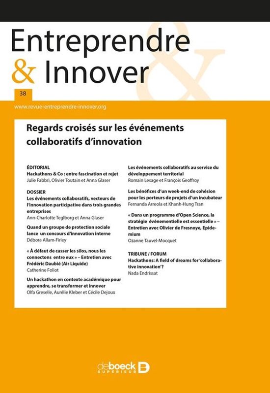Entreprendre & Innover - cover