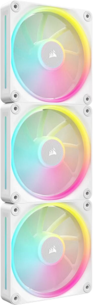 Corsair iCUE LINK LX120 RGB computer behuizing ventilator 12 cm wit, 3 stuks