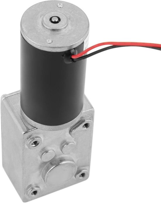 Motoriduttore A Vite Senza Fine DC 12V 10RPM – Coppia Elevata, Albero Da 8 Mm, Doppio Cuscinetto, Per Tende, Finestre E Dispositivi Smart