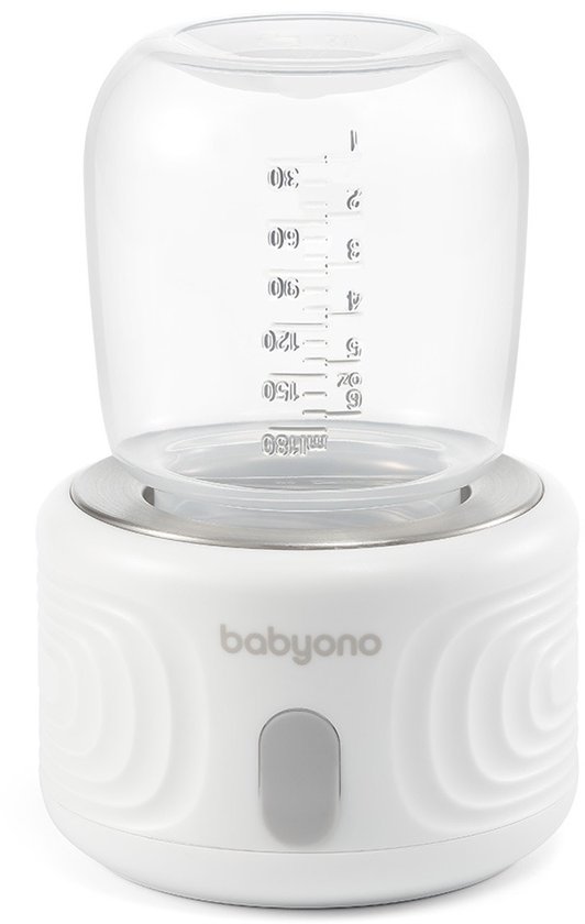 Baby Ono Flessenwarmer Onderweg - Draadloze Babyfles Warmer - 4 Temperatuurstanden - Inclusief 180 ml Fles van Baby Ono — afbeelding 3