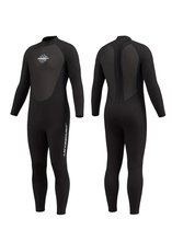 Livano Wetsuit Heren - Swimsuit - Shorty - Surfpak - Duikpak - Lange Mouw - Zwemsuit - Zwart - XXL