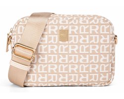 REPLAY Schoudertas Crossbody Bag Safari - Drty White Beige