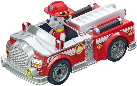 Carrera Racebaanauto Paw Patrol - Marshall Jongens Rood van Carrera — afbeelding 3