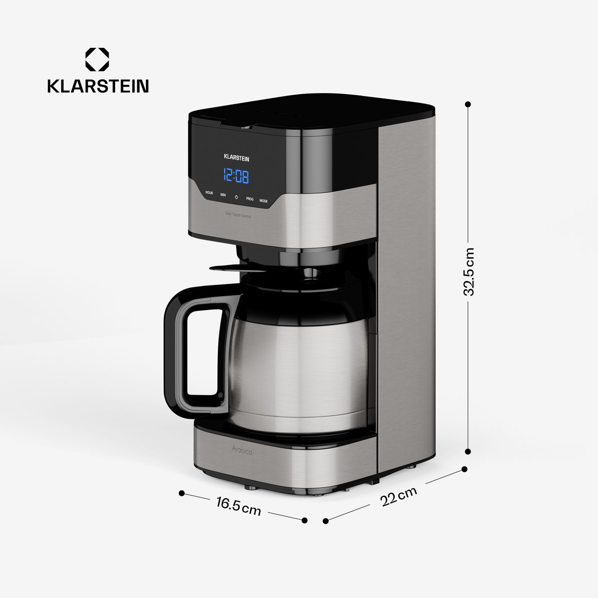 Klarstein Koffiezetapparaat Arabica - 800W - Easytouch - afbeelding 3