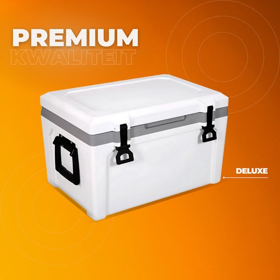 Koelbox 57L - Frigo Vriezer - Koelkast - Draagbare frigobox - Camping - Isolerend - Ruimte voor 50 blikes van Merkloos — afbeelding 2