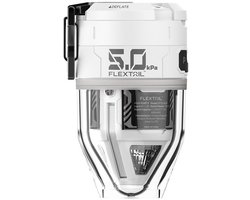 FLEXTAIL MAX PUMP 3 - Hoge snelheid 2-in-1 oplaadbare luchtpomp en zaklamp lichtgewicht kleur WIT.