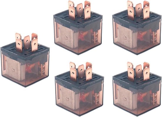 Relais Split Charge 12V 80A 5 Broches - Pour Voiture, Van, Camping-car, Neuf