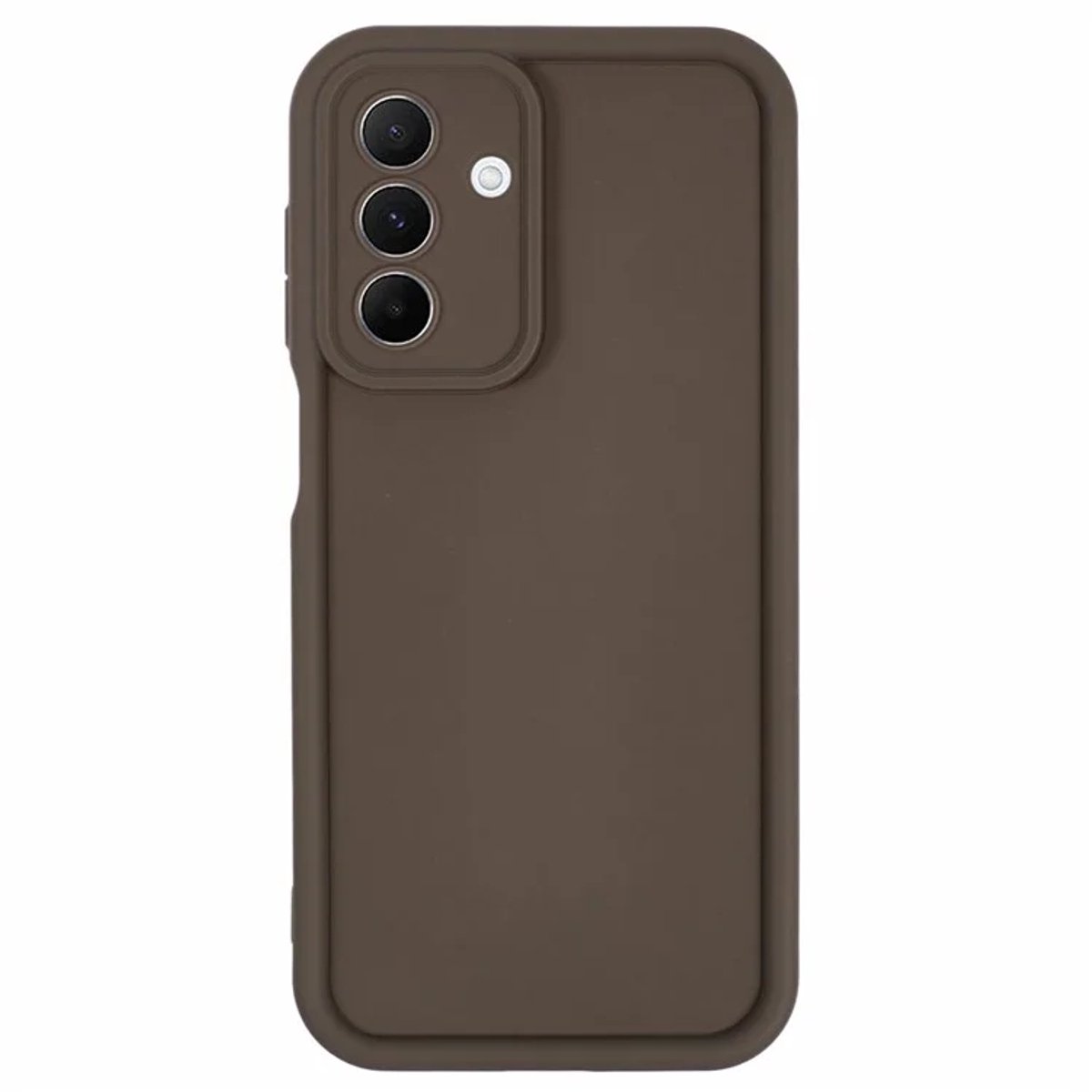 Hoesje voor Samsung Galaxy A26 - Phonesta Grooved Silicone Back Cover - Bruin