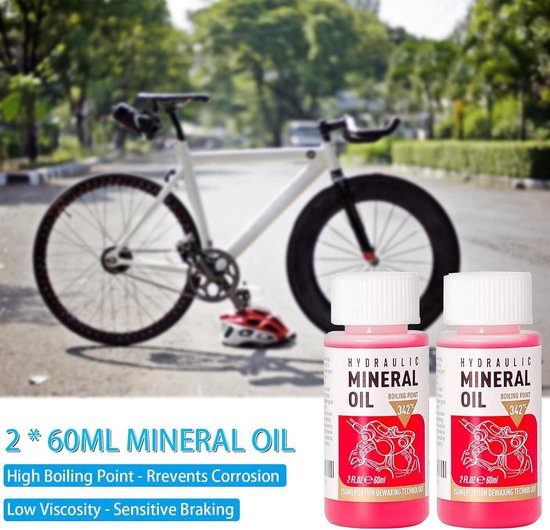 Remontluchtingsapparaat voor schijfrem fiets - ontluchtingsset inclusief 120 ml Brake Fluid Mineral Oil — afbeelding 4