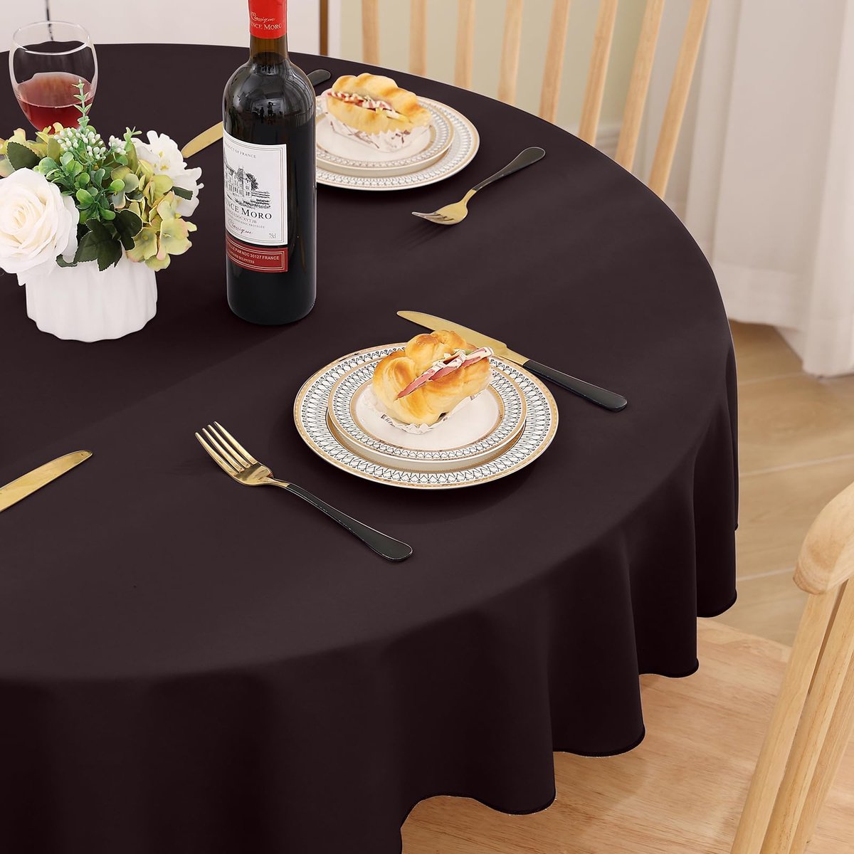 Unyqoos ® Tafelkleed voor Feestelijke Gelegenheden - Waterafstotend, Vuilwerend en Onderhoudsvriendelijk Ontwerp
