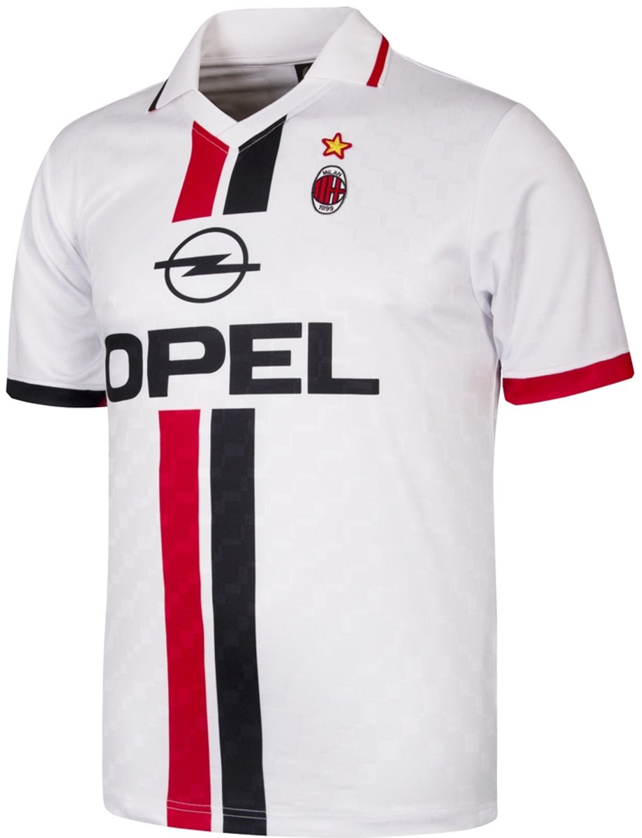 COPA - AC Milan 1996 - Retro Voetbalshirt - Heren - Wit - XXL