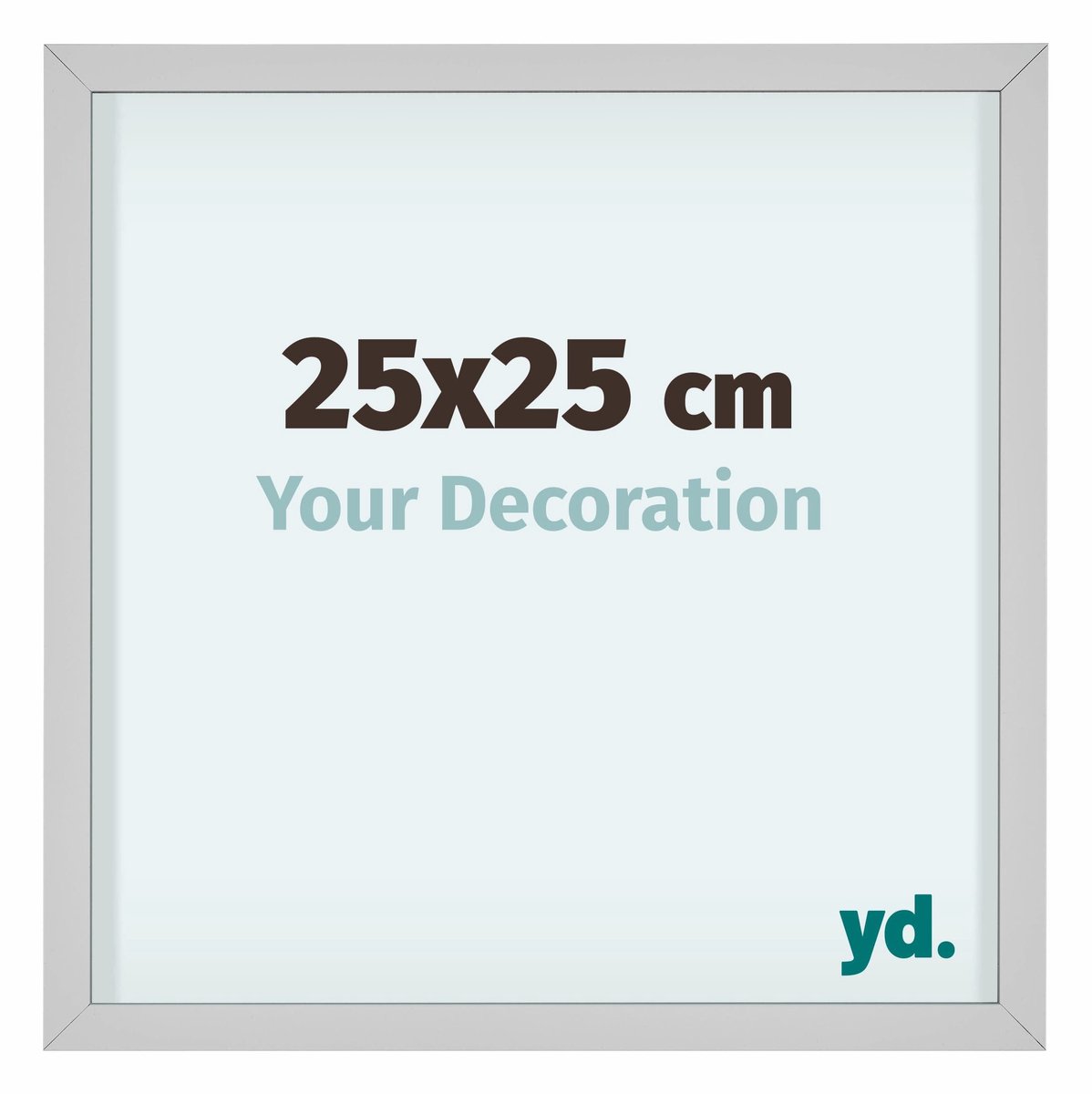 yd. Your Decoration - Fotolijst 25x25 cm - Aluminium - Wit - Virginia