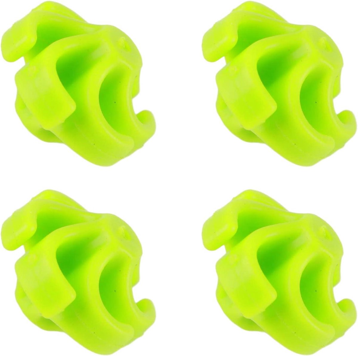 Boogschieten Stabilisatoren - 4 Stuks met Boog String Trillingsdemper - Rubber Recurve Boog String Geluiddemper Voor Schieten Minnaar - Stabiele Boog Stabilisator Voor Stabiele Boog (Groente)
