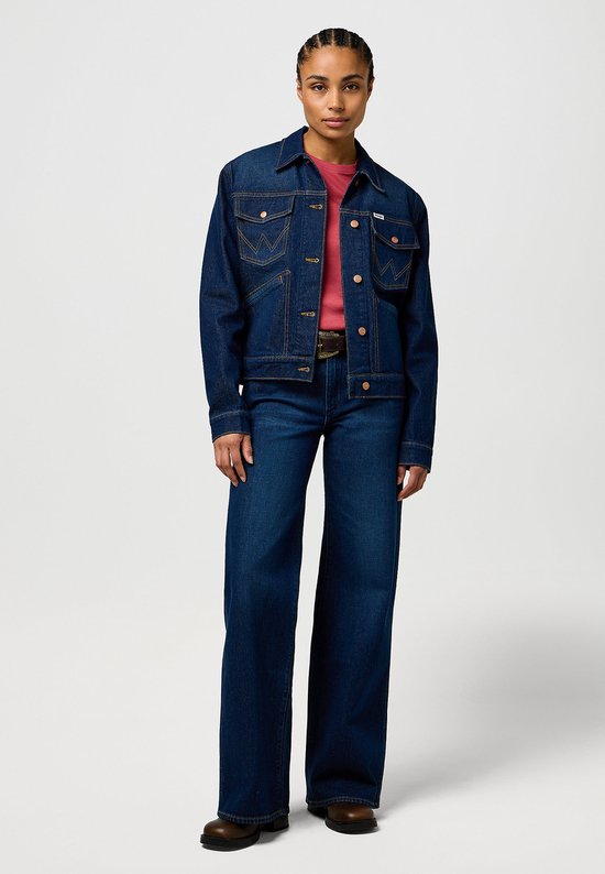 WRANGLER WORLD WIDE WHIRLPOOL POUR FEMMES JAMBE LARGE