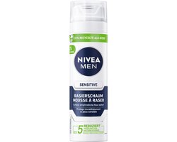 Nivea Men Sensitive scheerschuim 200 ml - hoge volumekorting