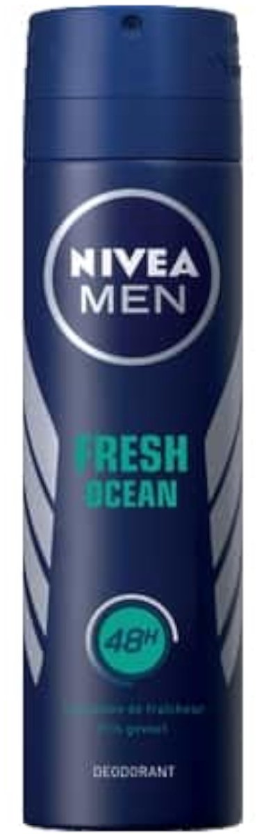 Goedkoopste Nivea Men - Deodorant - Spray - Fresh Ocean - 150ml
