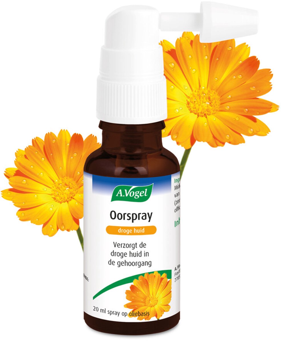 A.Vogel Oorspray Droge Huid - 2 x 20 ml - Voordeelverpakking