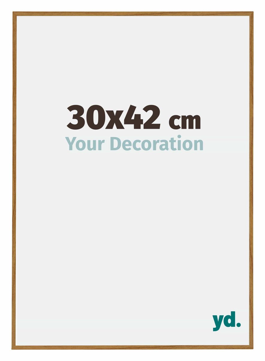 yd. Your Decoration - Fotolijst 30x42 cm - Kunststof - Beuken Licht - Evry