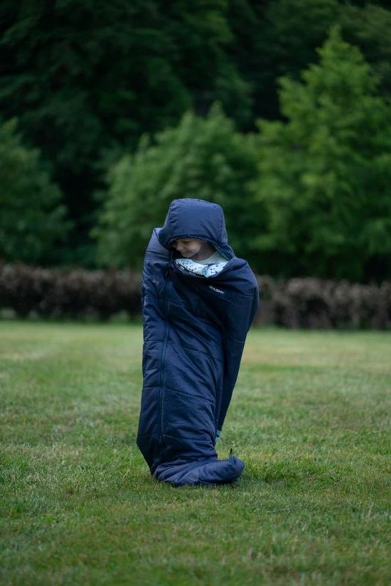 Husky mummyslaapzak voor kinderen Magic -15°C Blue 2024 150-180 cm - Donker Blauw van Husky — afbeelding 2