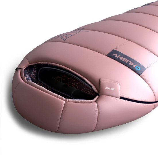 Gigoteuse momie Husky pour enfant Mystic -5°C 2024 - 170 cm - Rose