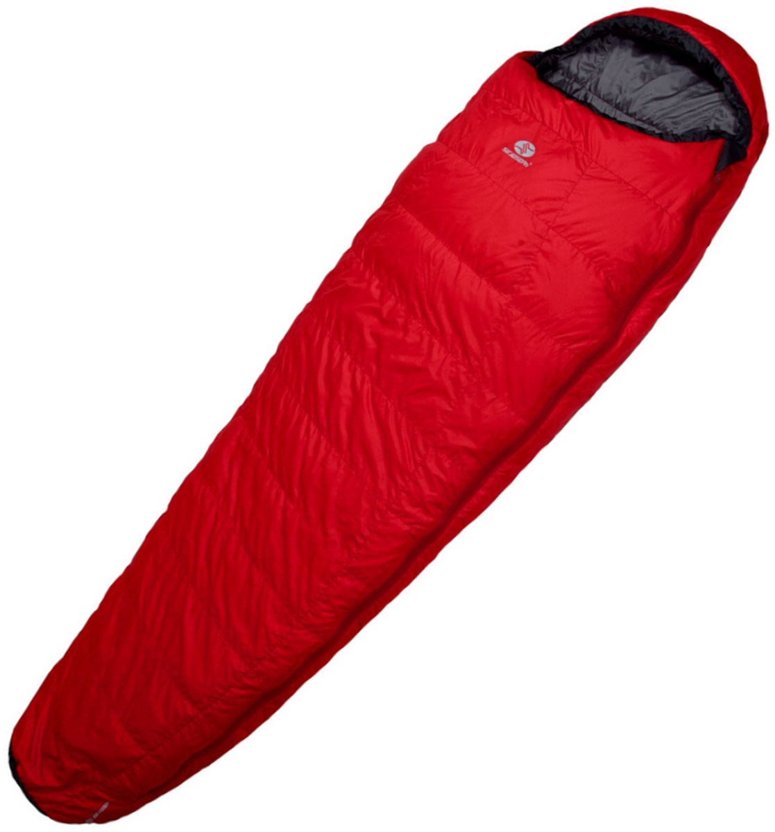SirJoseph mummyslaapzak Trekking Rimo III 600 - links 170 cm - Rood