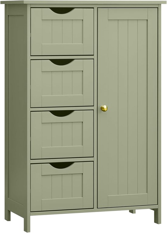 Badkamerkast lade kast badkamer kast badkamer meubels met 2 laden en 1