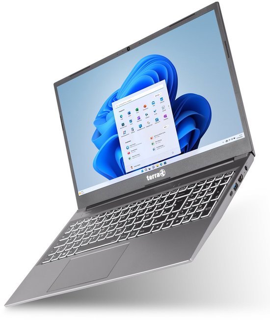 Terra Mobile 1517 15.6" FullHD laptop - Intel Core i3-1215U - 8GB - 500GB M.2 SSD - Windows 11 Home