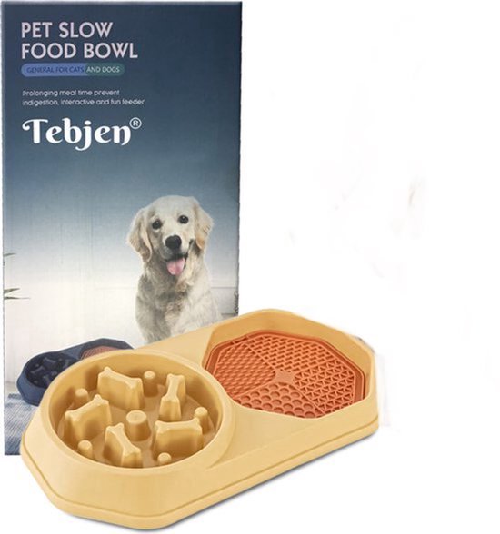 LUTER 2 Stuks Opvouwbare Hondenkom 350ml Siliconen Voerbak met Deksel Draagbare Voerbak voor Huisdieren voor Kennelcamping (12x12x3cm) (Roze,Blauw