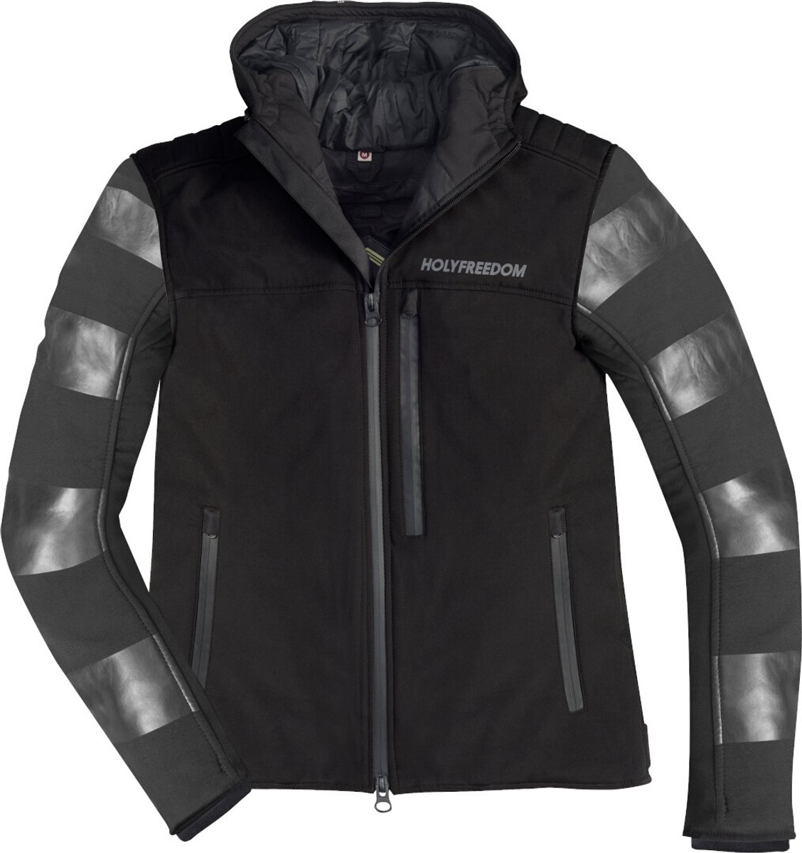 HolyFreedom Prison Softshell Zwart Textiele Motorjas - Jas