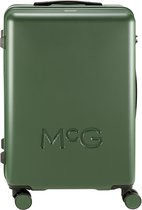 McGregor SoHo Koffer - Reiskoffer met 4 Dubbele Zwenkwielen en TSA-Slot - Donkergroen - 64cm