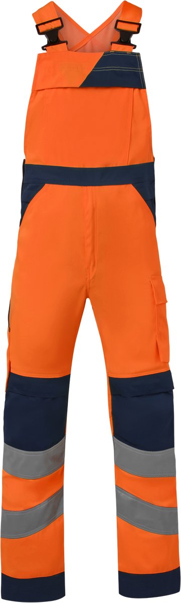 HAVEP Amk overall High Vis 20447 - Fluo Oranje/Marine - 52