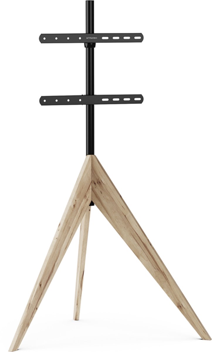 Argo Tripod TV Standaard - TV Statief - Vergrijsd Eiken