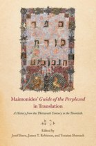 Maimonides' "Guide of the Perplexed" in Translation
