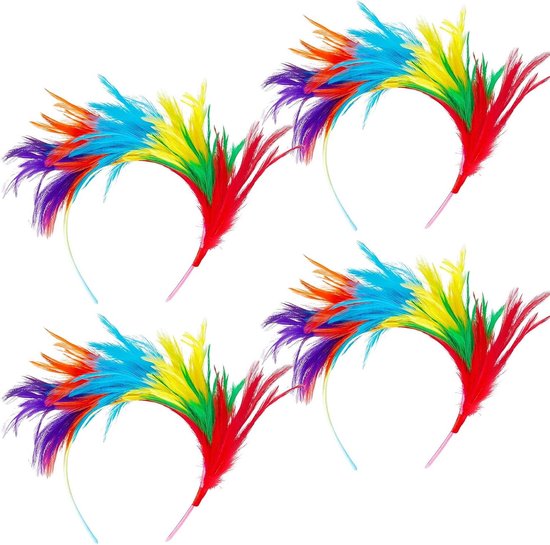 Vind de beste fabricaten en voor de carnaval veren hoofdband