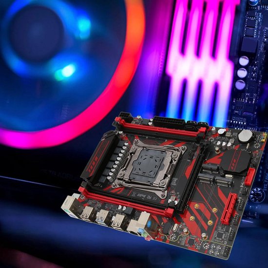 Placa-mãe De Computador Desktop X79g Ddr3 Memory 2.2 Solid S  Jm