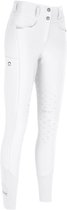 Pikeur Laure Rijbroek Dames Full Grip SD Classic L Wit