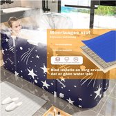 Draagbaar Opvouwbaar Bad Voor Volwassenen – Vrijstaand Bad Met Kussens, Voor Binnen En Buiten, Warm Spa-Ijsbad, 120 x 55 x 50 cm