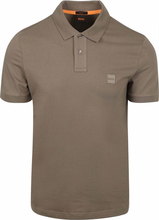 BOSS Passenger Polo Taupe - Maat L - Heren