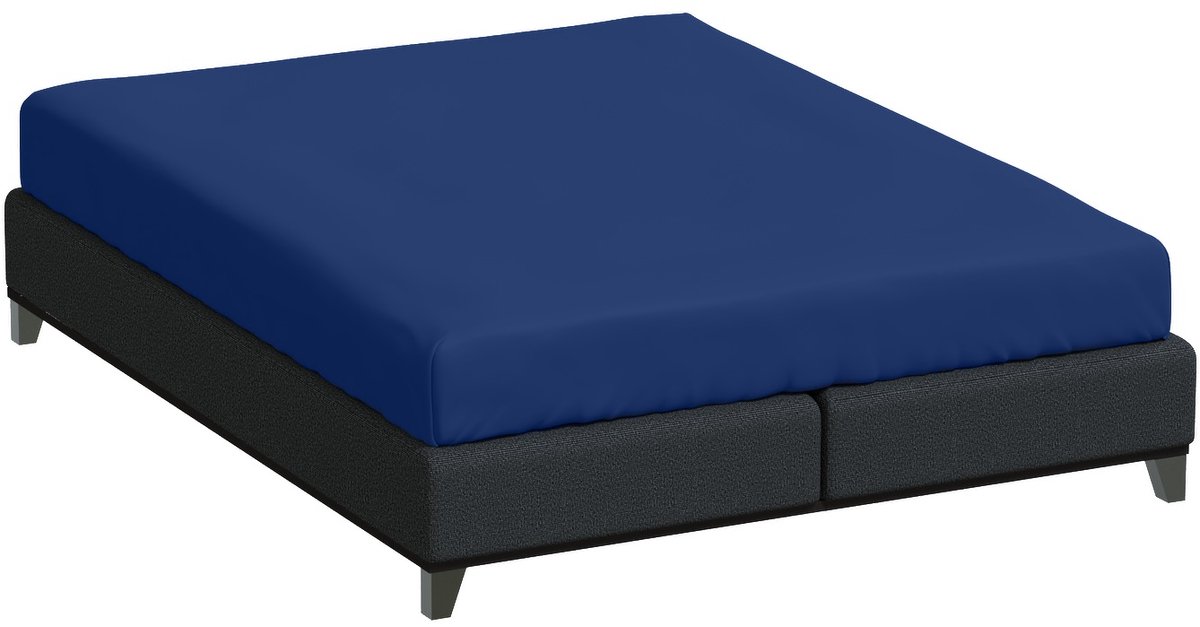 Bella Donna Formesse Bella Donna hoeslaken Jersey royal blauw 70/80 x 200/220